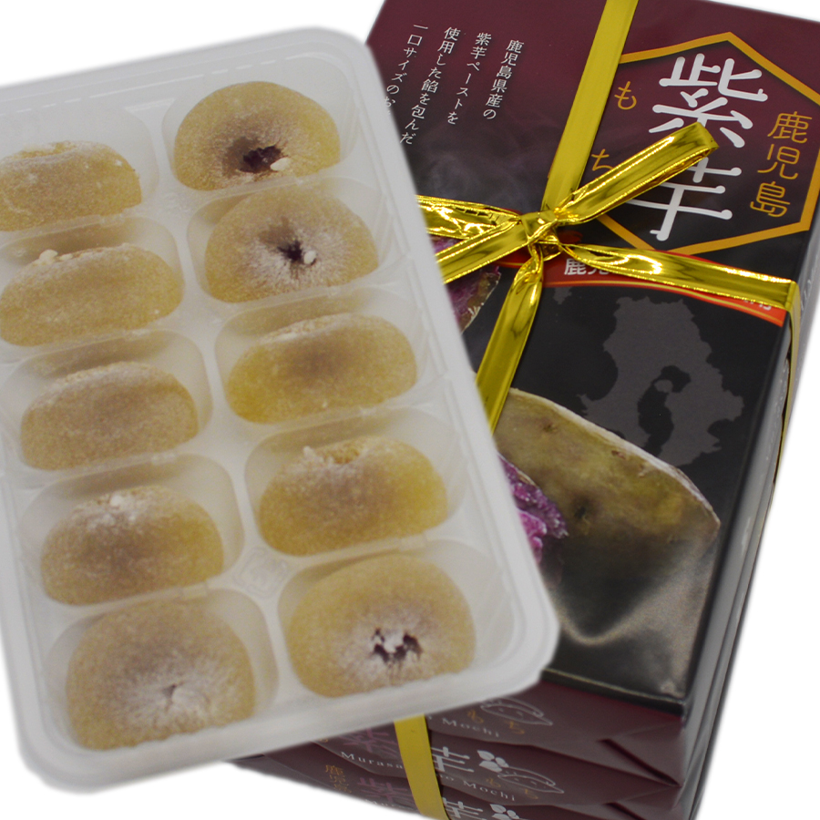 紫芋もち　鹿児島　屋久島ファンクラブ　10個入×3箱